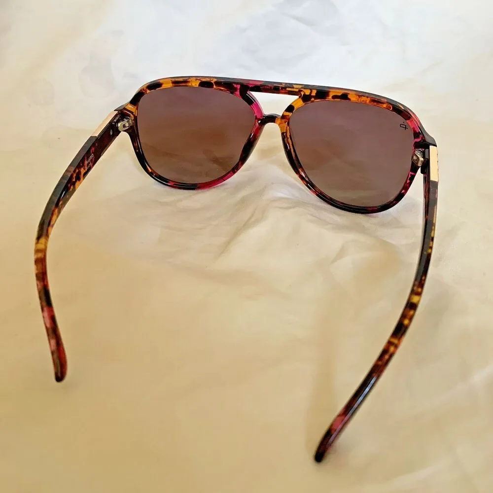 PRIVE REVAUX The Nash Designer Sunglasses Icon Collection Polarized Aviator READ